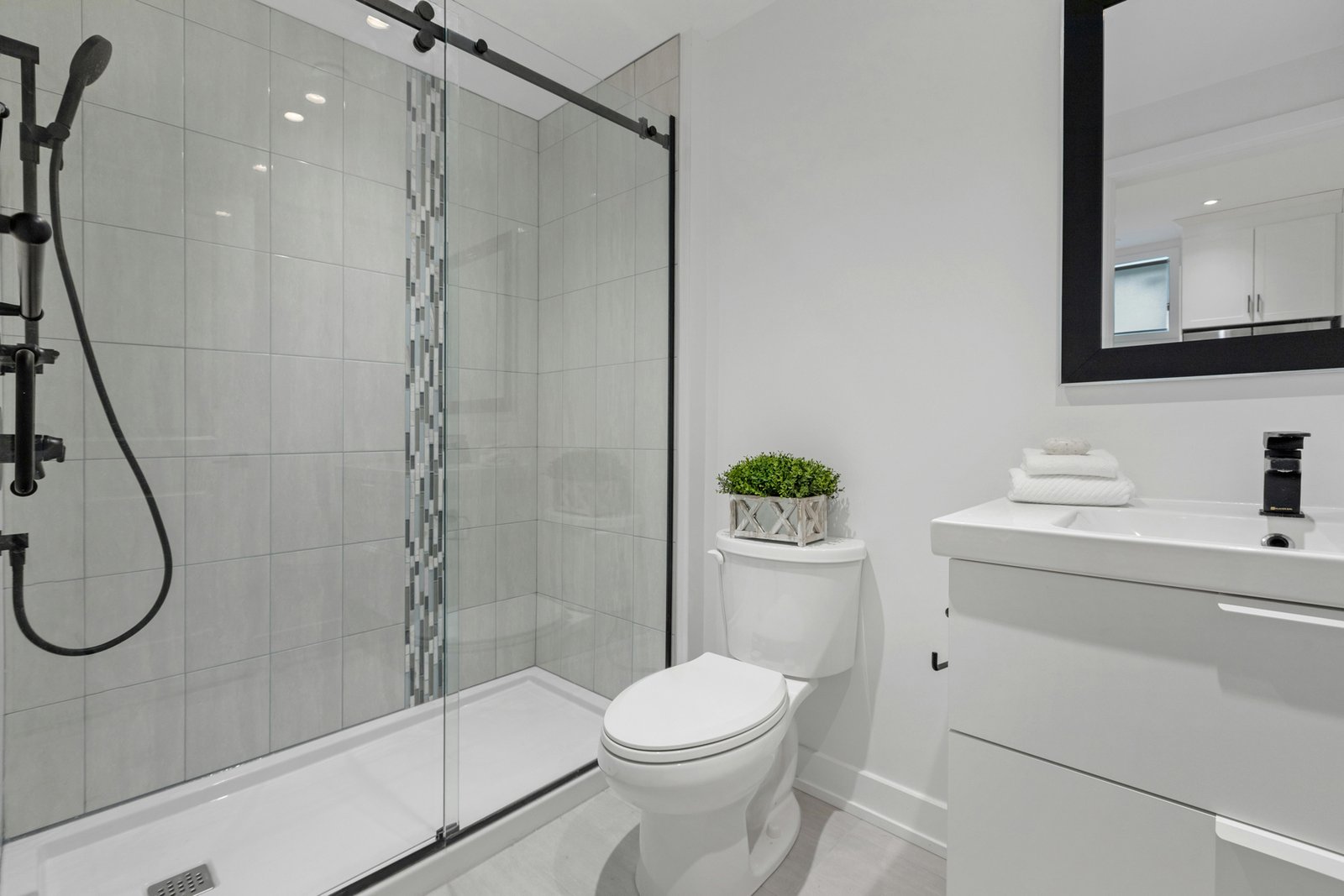 Badezimmer mit Toilette