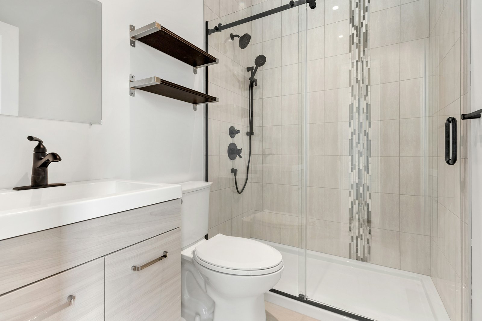 Badezimmer mit Toilette