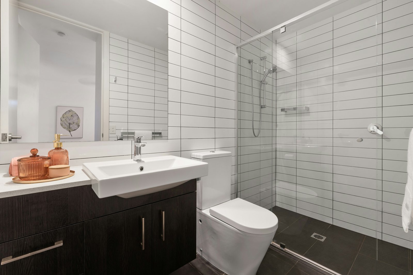 Toilette im Badezimmer