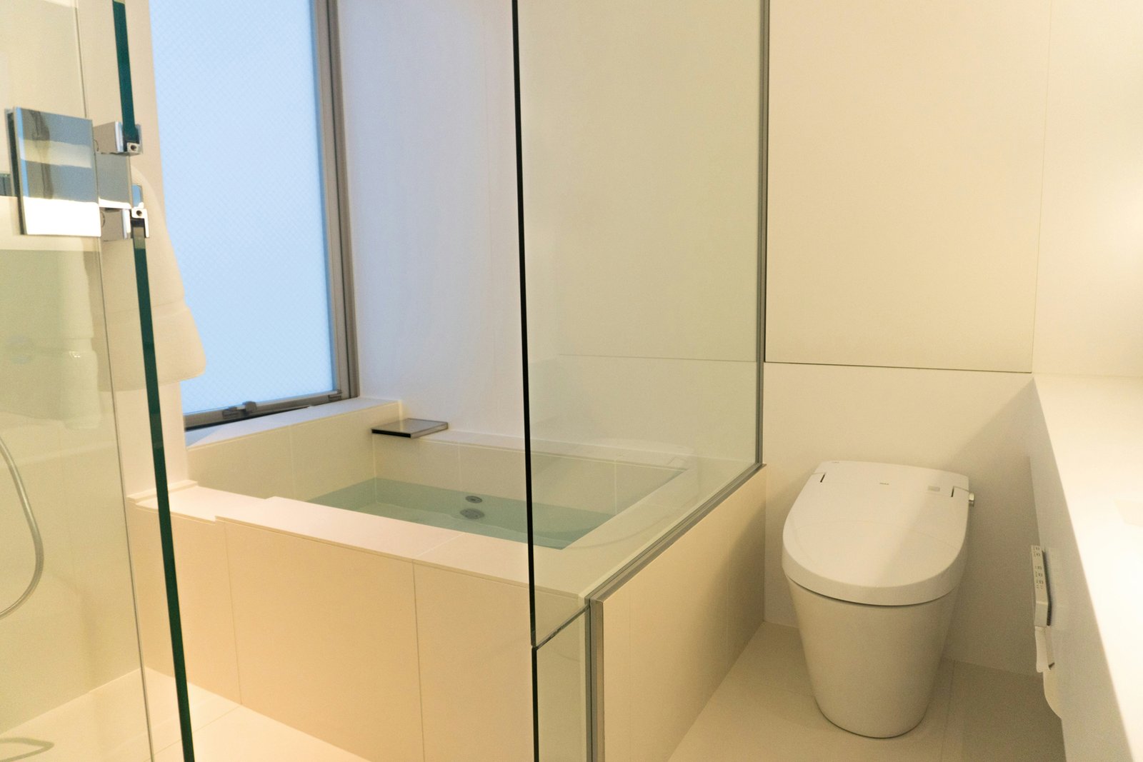 Toilette im Badezimmer